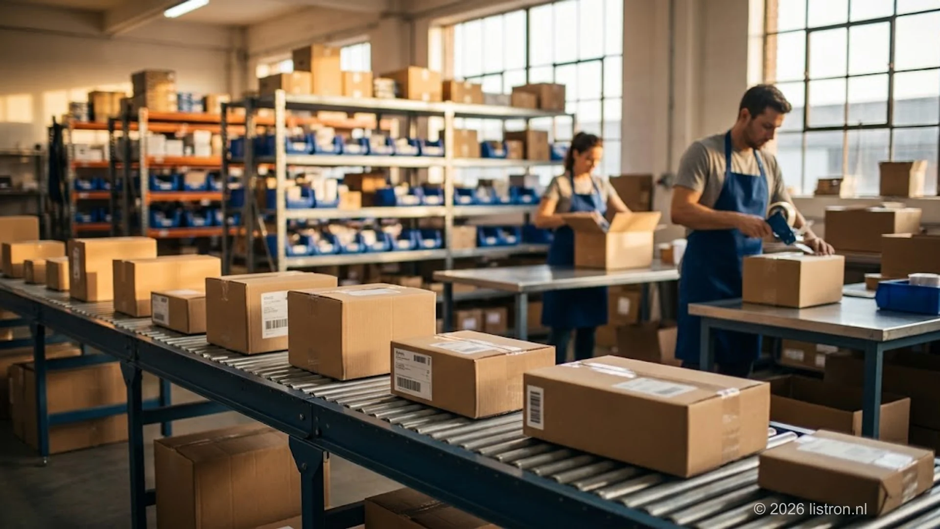 Shipping-ready packages in a growing e-commerce business using a marketplace integrator