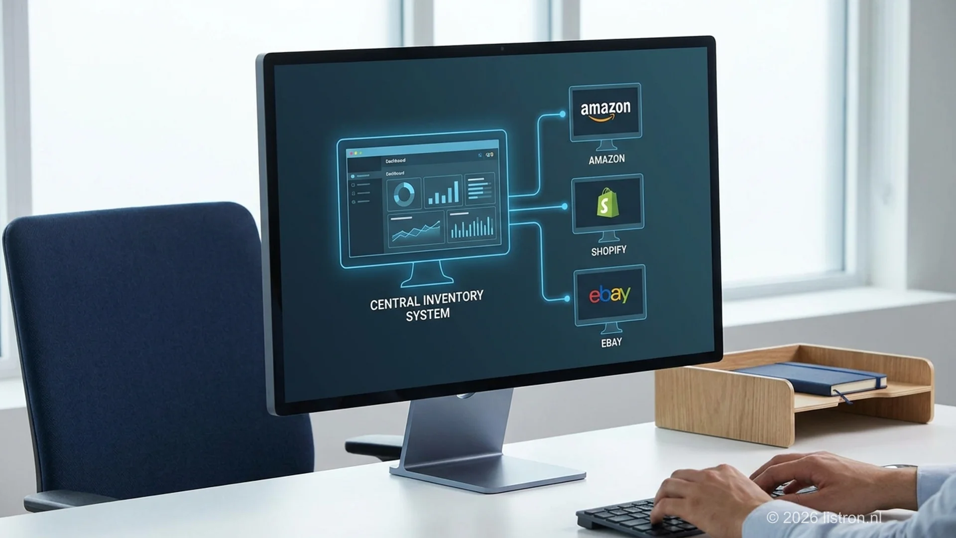 Real-time inventory synchronization across multiple marketplaces from one system